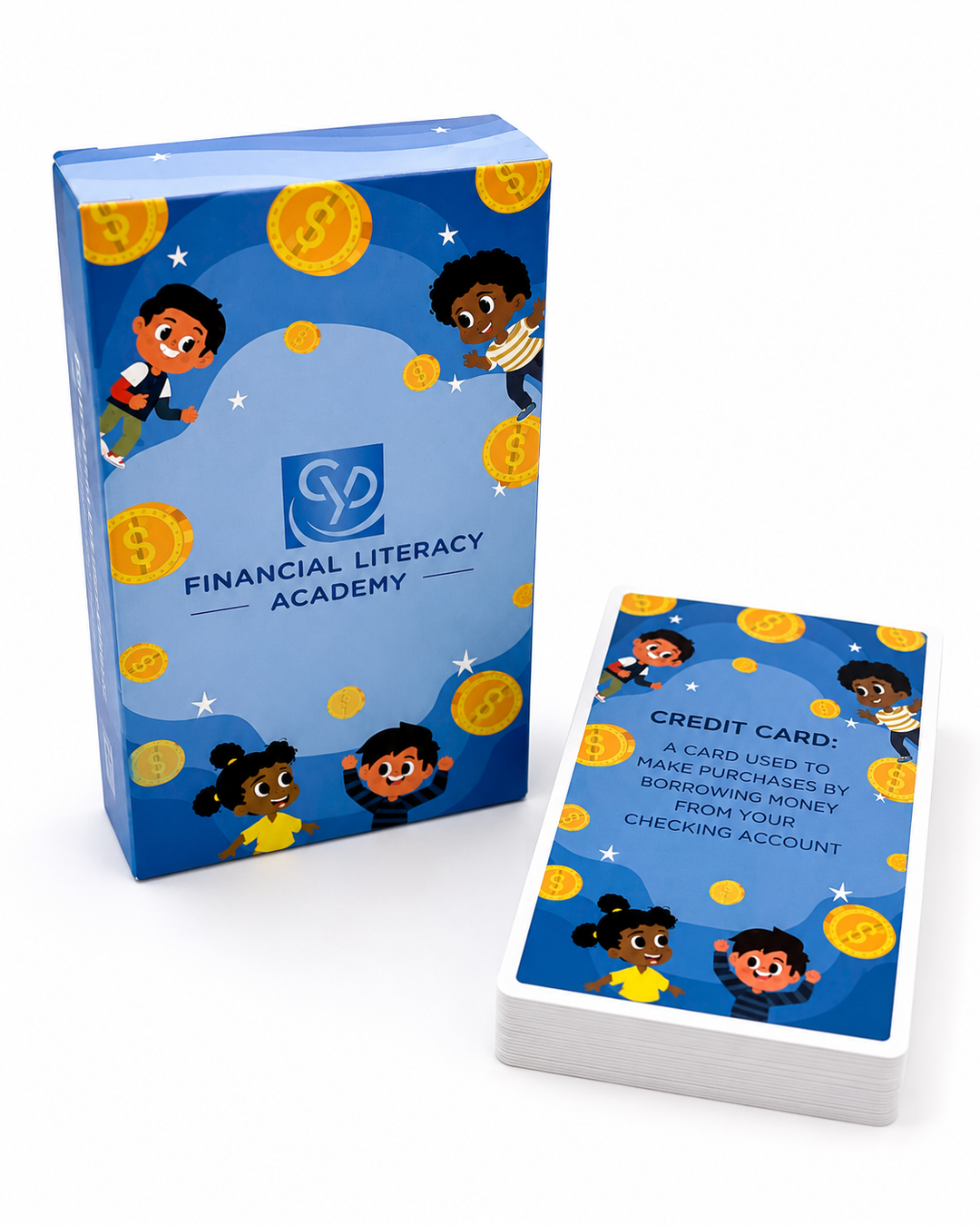 Financial Literacy Kids Flash Cards